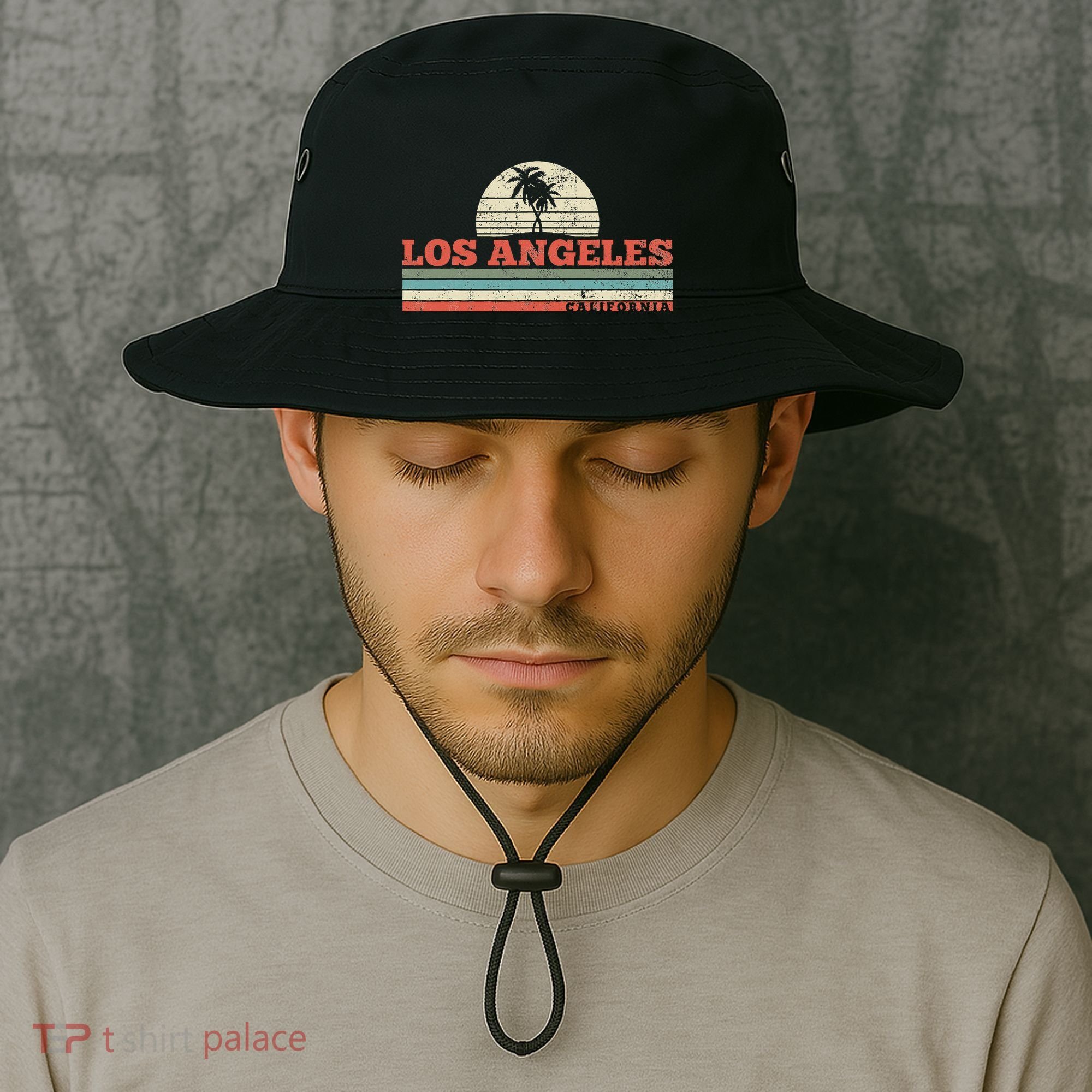 Los Angeles California Bucket Hat
