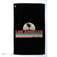 Los Angeles California Golf Towel thumb 0