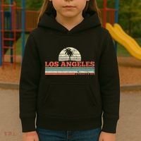 Los Angeles California Kids Hoodie thumb 3
