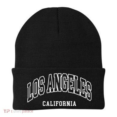 Los Angeles California Throwback Design Classic Beanie