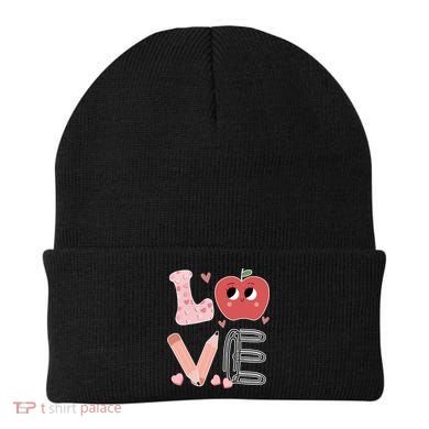 Love Apple Cute Teacher Gift Beanie