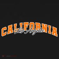 Los Angeles California Sporty Logo Ornament thumb 1