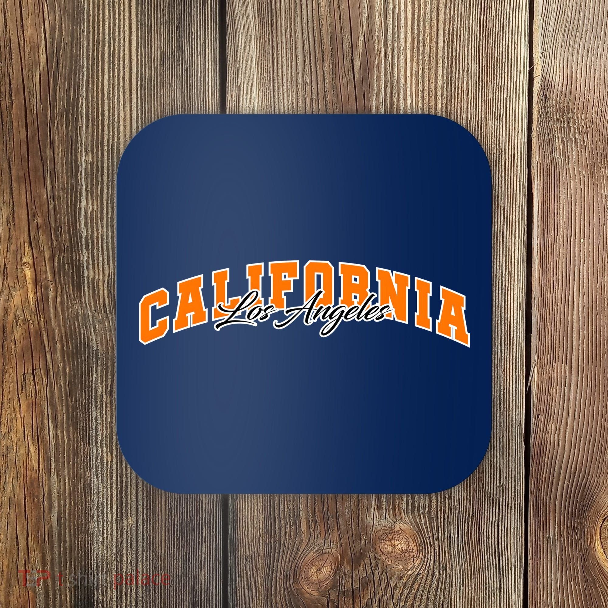 Los Angeles California Sporty Logo Coaster