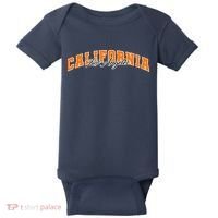 Los Angeles California Sporty Logo Baby Bodysuit thumb 0