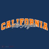 Los Angeles California Sporty Logo Toddler Hoodie thumb 2