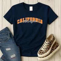 Los Angeles California Sporty Logo Women's T-Shirt thumb 3