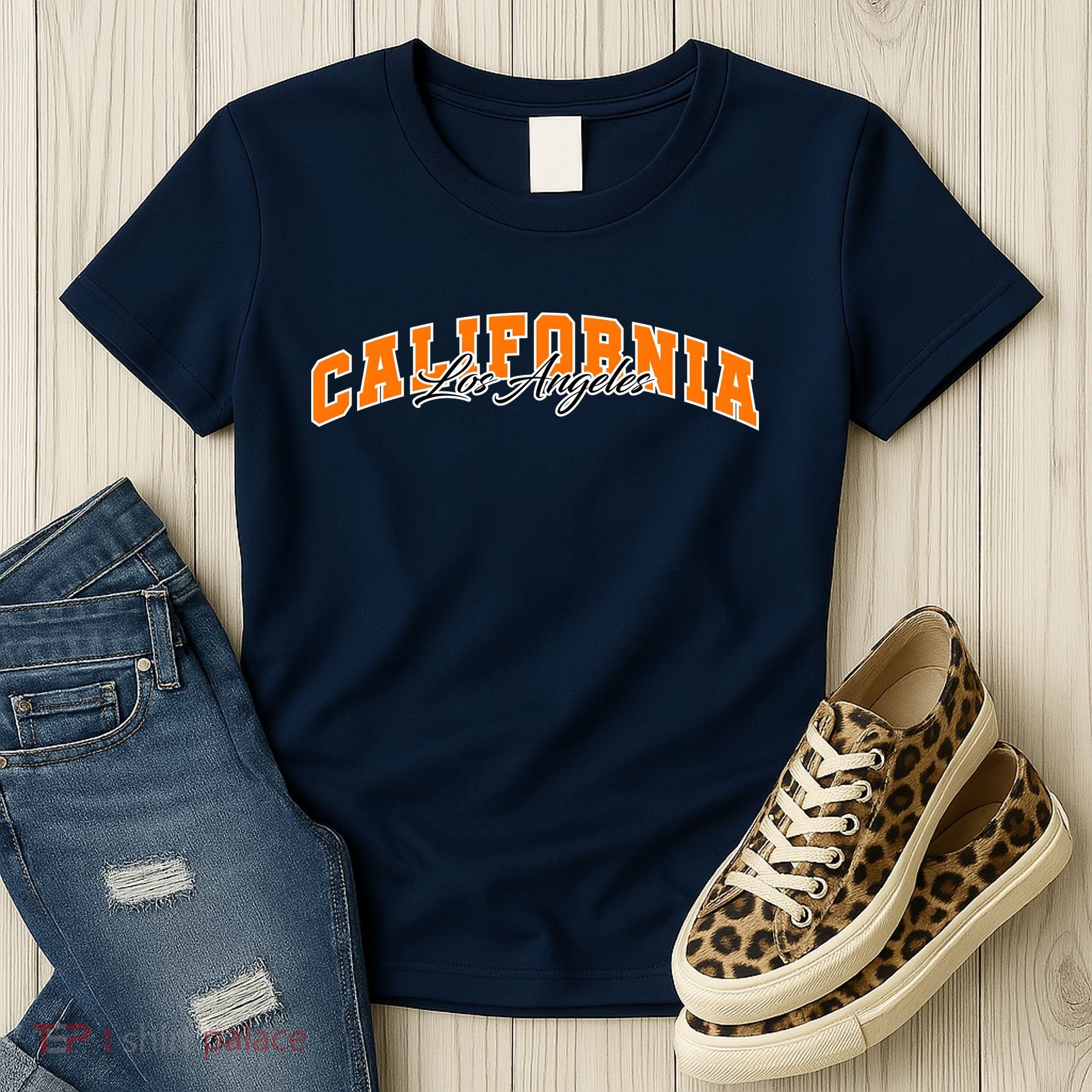 Los Angeles California Sporty Logo Women's T-Shirt