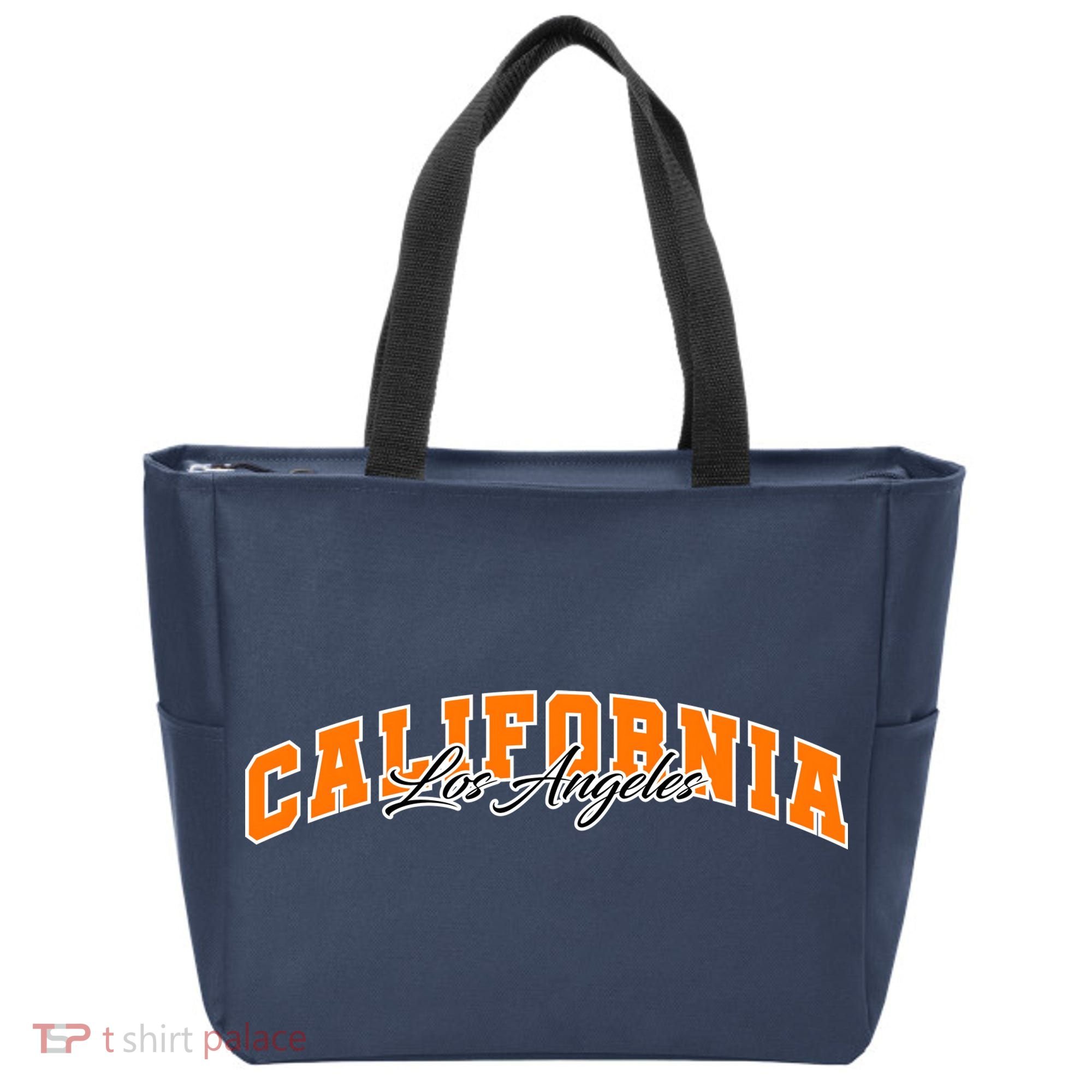 Los Angeles California Sporty Logo Tote Bag