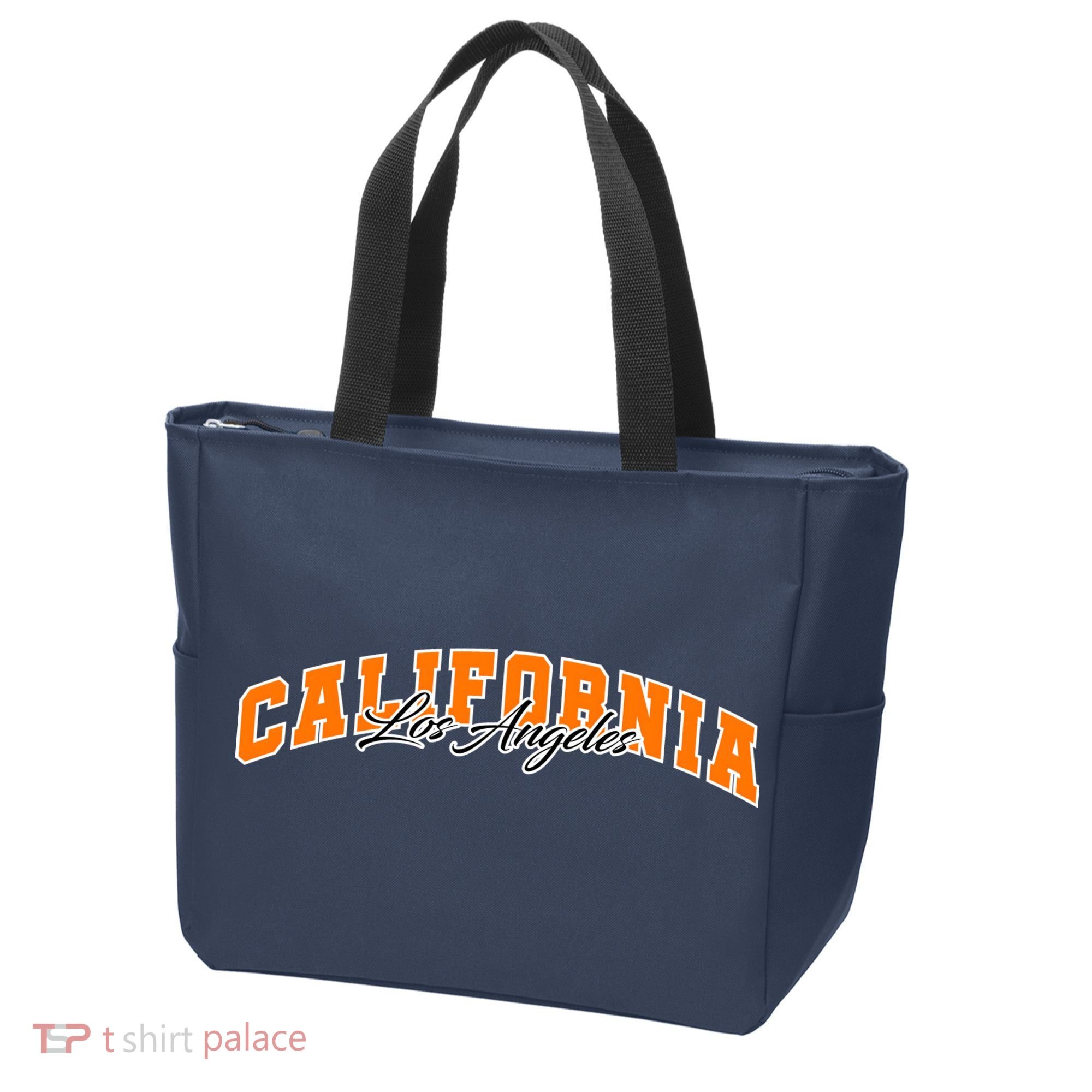 Los Angeles California Sporty Logo Tote Bag