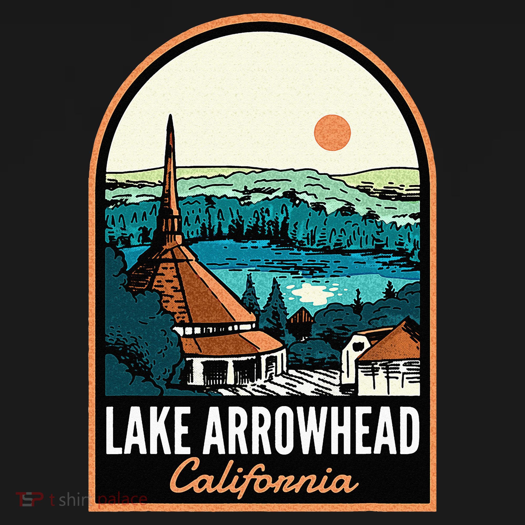 Lake Arrowhead California Vintage T-Shirt