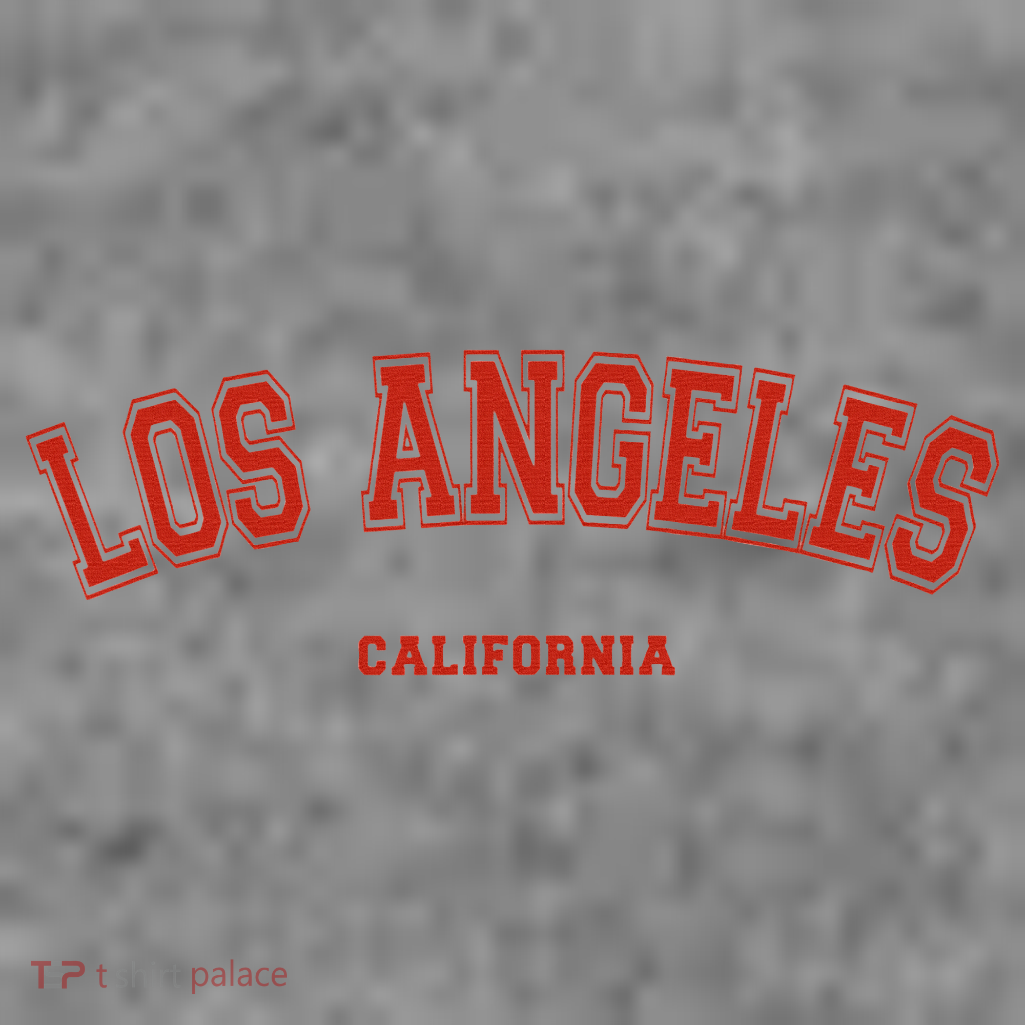 Los Angeles California CA Red Lette Toddler Hoodie