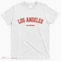 Los Angeles California CA Red Lette T-Shirt thumb 0