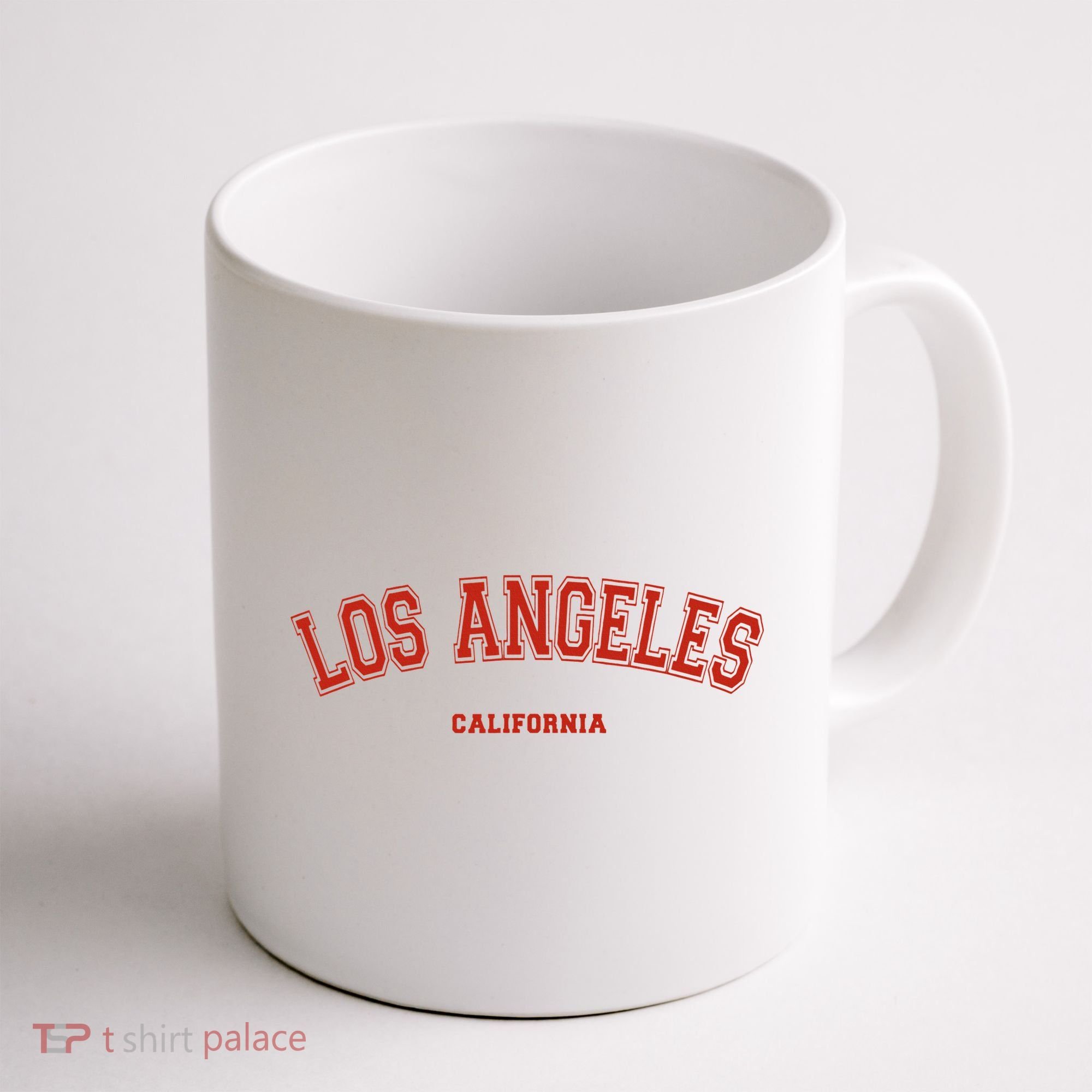 Los Angeles California CA Red Lette Coffee Mug