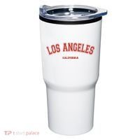 Los Angeles California CA Red Lette Tumbler thumb 0