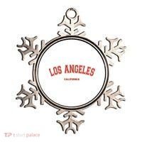 Los Angeles California CA Red Lette Ornament thumb 0
