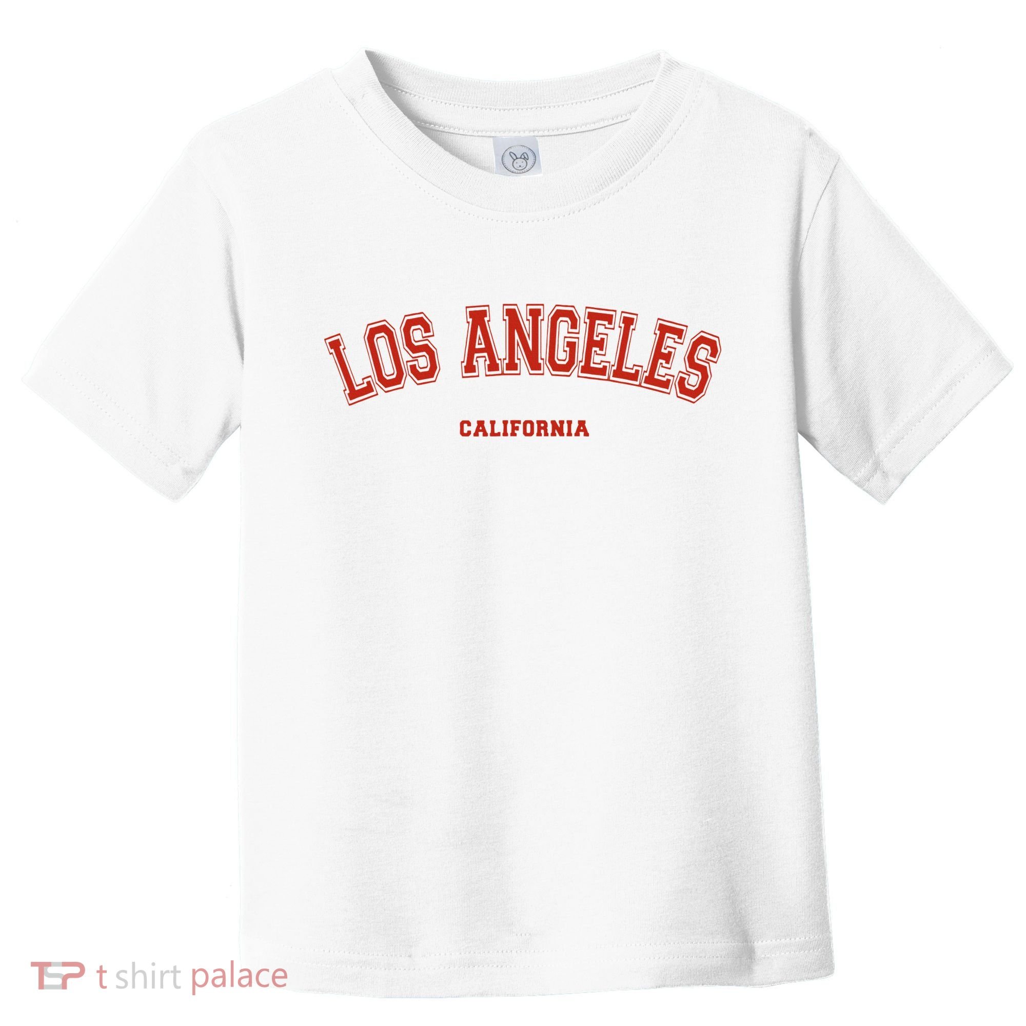 Los Angeles California CA Red Lette Toddler T-Shirt