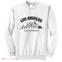 Los Angeles California City Skyline Retro Sweatshirt thumb 0