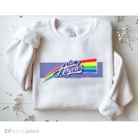 Los Angeles California Rainbow Logo Sweatshirt thumb 2