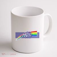 Los Angeles California Rainbow Logo Coffee Mug thumb 1