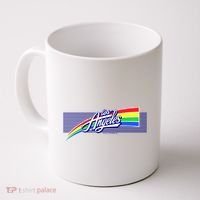 Los Angeles California Rainbow Logo Coffee Mug thumb 0