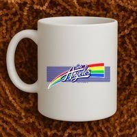 Los Angeles California Rainbow Logo Coffee Mug thumb 2