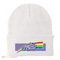 Los Angeles California Rainbow Logo Beanie thumb 0