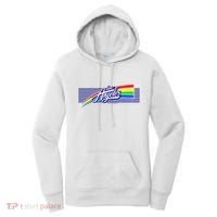 Los Angeles California Rainbow Logo Women's Hoodie thumb 0