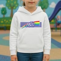 Los Angeles California Rainbow Logo Kids Hoodie thumb 3