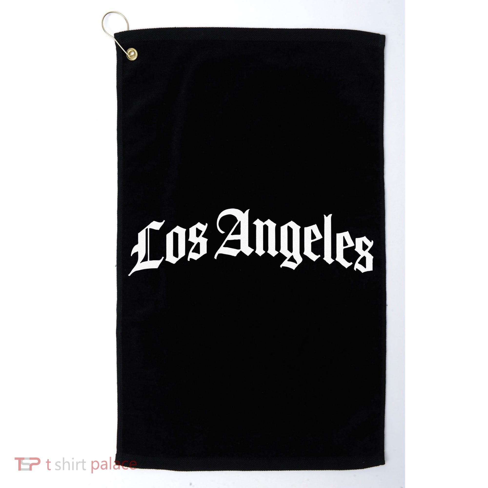 Los Angeles California Golf Towel
