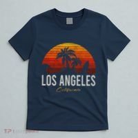 Los Angeles California Retro Surfer Vintage Beach T-Shirt thumb 5