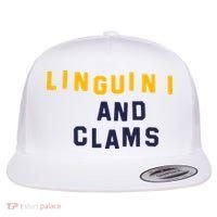 LINGUINI AND CLAMS Flat Bill Trucker Hat thumb 0