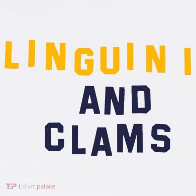 LINGUINI AND CLAMS Flat Bill Trucker Hat