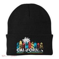 Los Angeles California Surfboard Theme Beanie thumb 0
