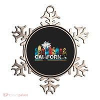 Los Angeles California Surfboard Theme Ornament thumb 0