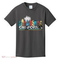 Los Angeles California Surfboard Theme Kids T-Shirt thumb 0