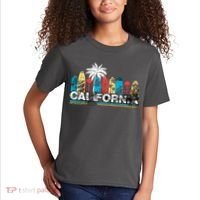 Los Angeles California Surfboard Theme Kids T-Shirt thumb 2
