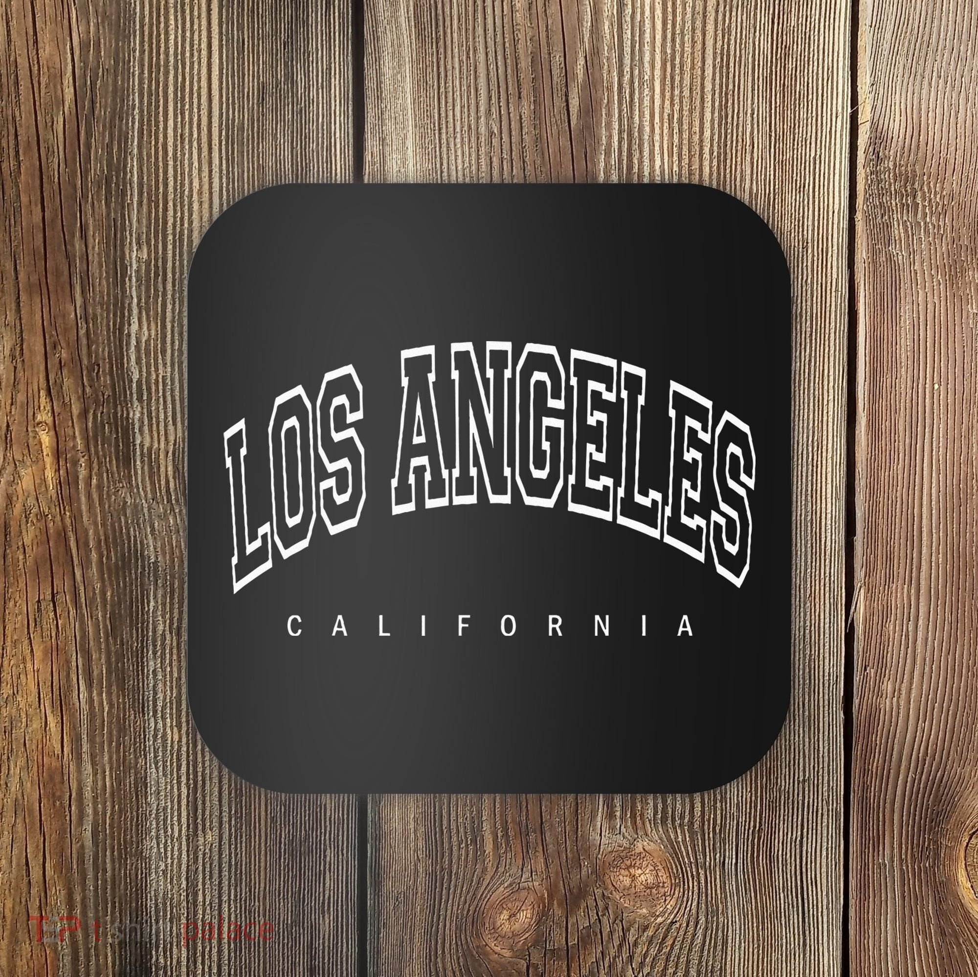 Los Angeles California Throwback Coaster