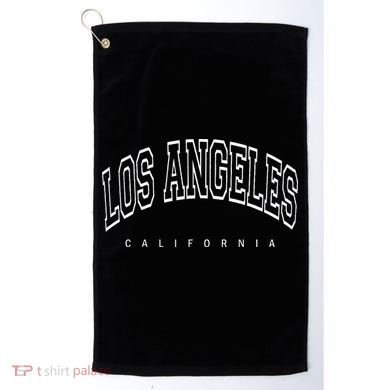 Los Angeles California Throwback Golf Towel