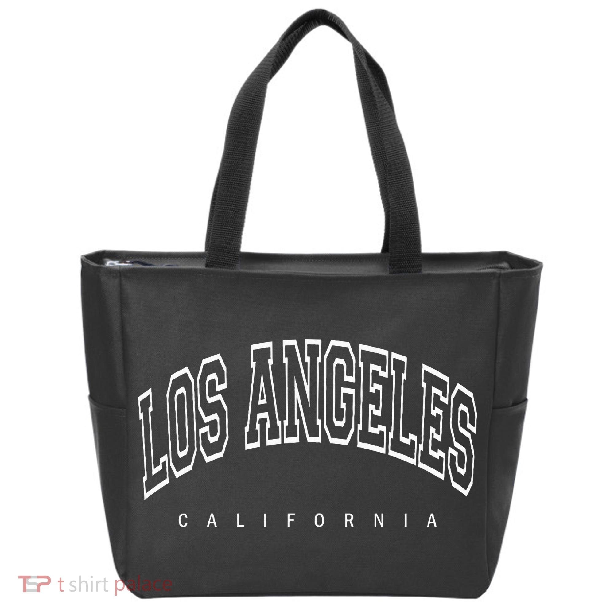 Los Angeles California Throwback Tote Bag