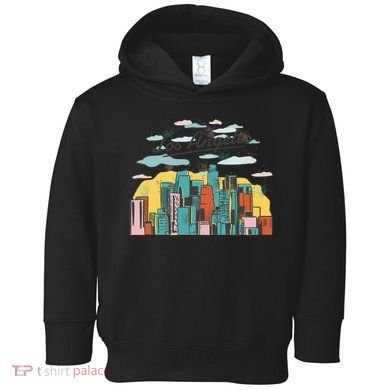 Los Angeles City View Toddler Hoodie