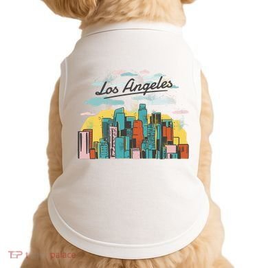 Los Angeles City View Doggie Tank
