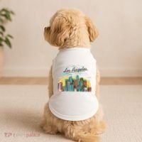 Los Angeles City View Doggie Tank thumb 2
