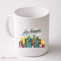 Los Angeles City View Coffee Mug thumb 0
