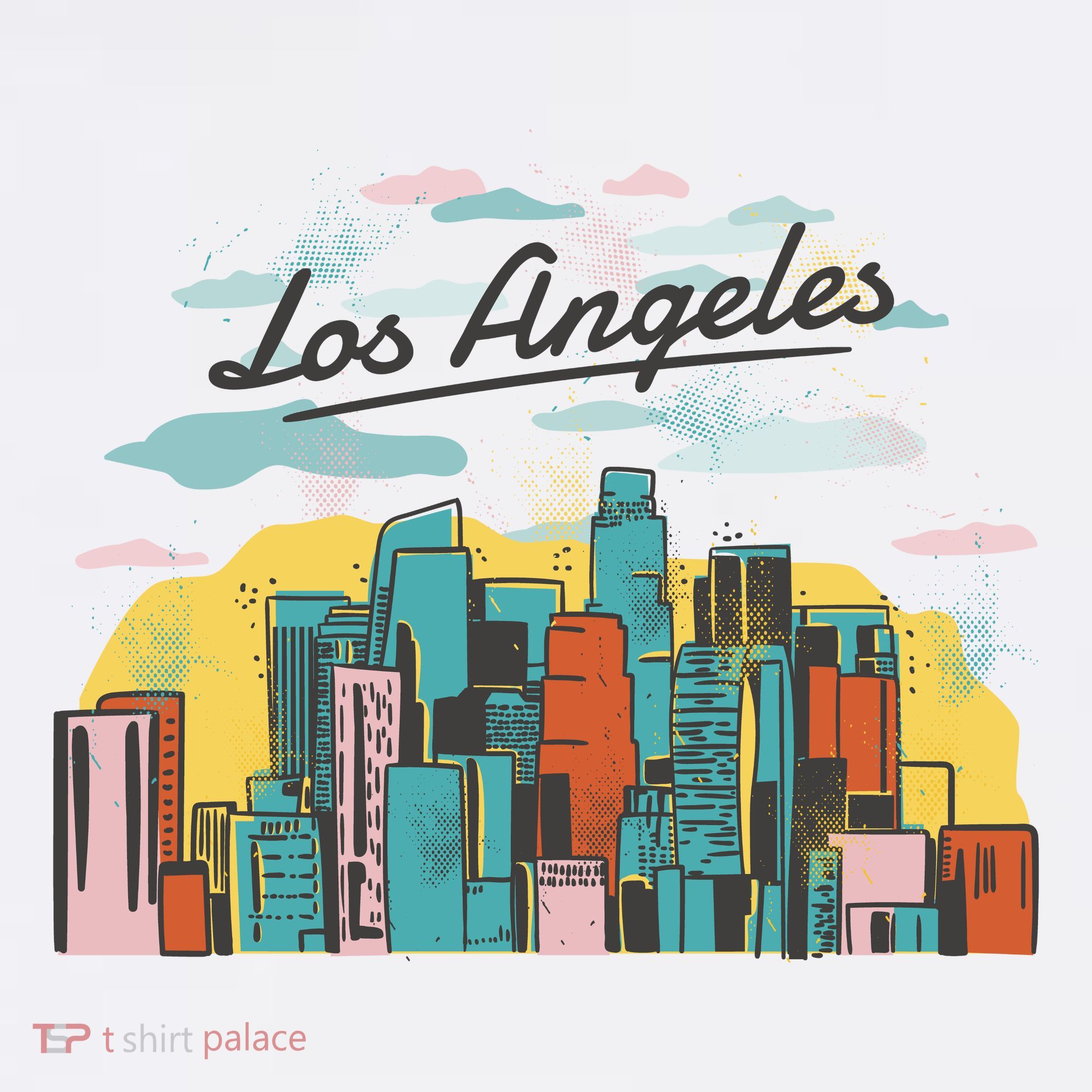 Los Angeles City View Mousepad