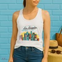 Los Angeles City View Women's Tank Top thumb 2