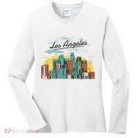 Los Angeles City View Women's Long Sleeve Shirt thumb 0