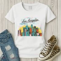 Los Angeles City View Women's T-Shirt thumb 3