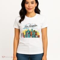 Los Angeles City View Women's T-Shirt thumb 4
