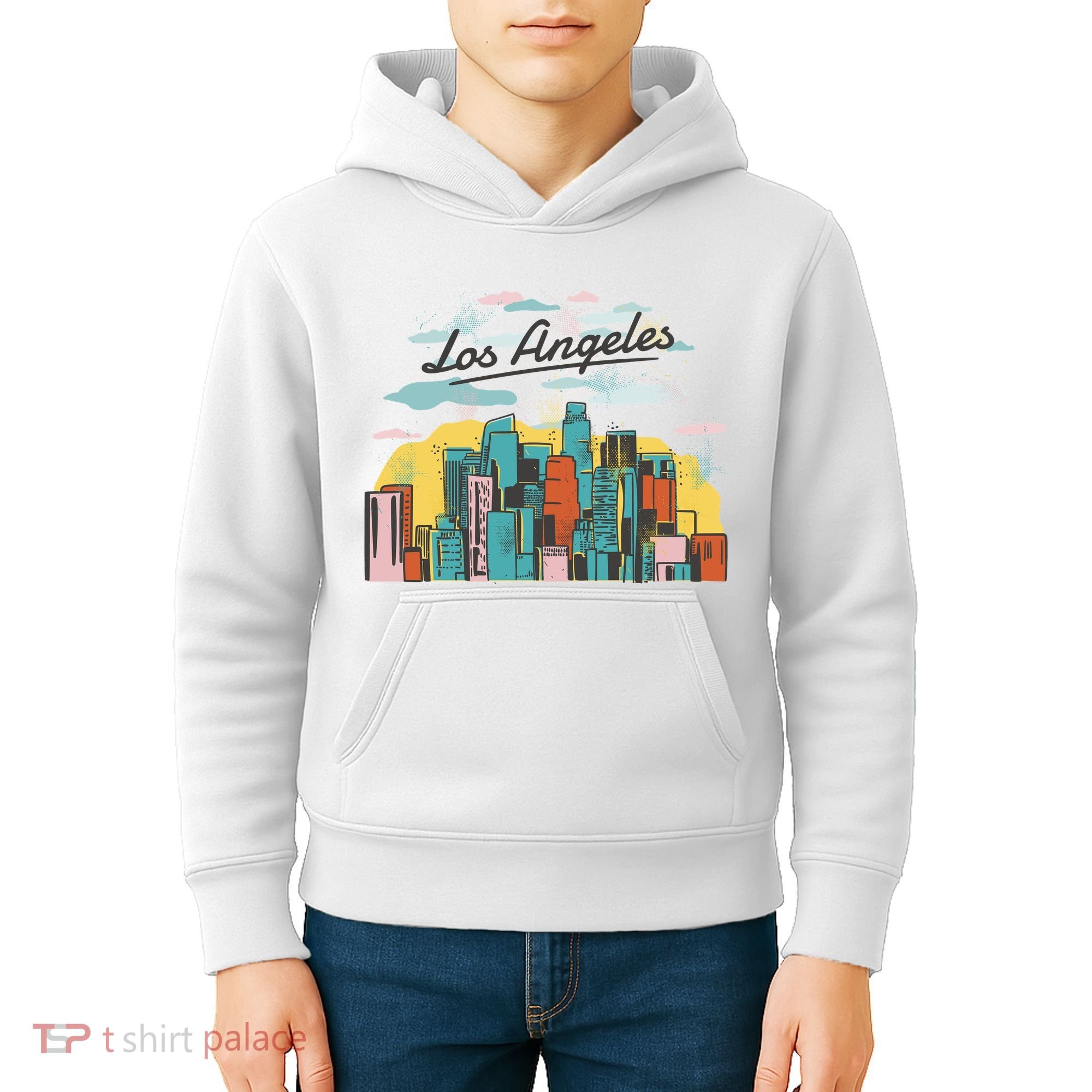 Los Angeles City View Kids Hoodie