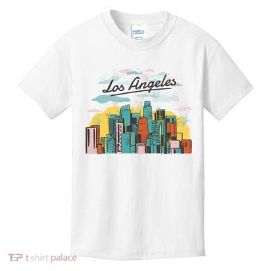 Los Angeles City View Kids T-Shirt